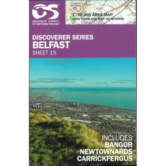 Irish Discoverer Map 15, Belfast